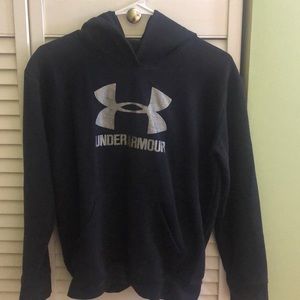 Black under armour hoodie